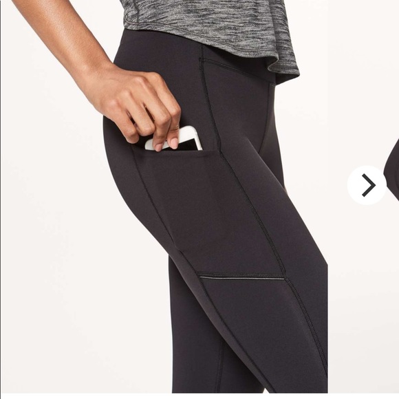 *FLAWED* Lululemon Speed Up Tight *Full-On Luxtreme 28" - Picture 3 of 8